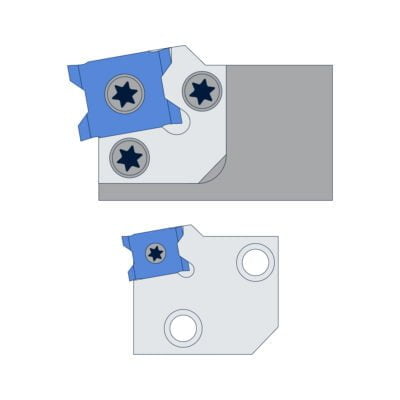 QuadCut toolholders